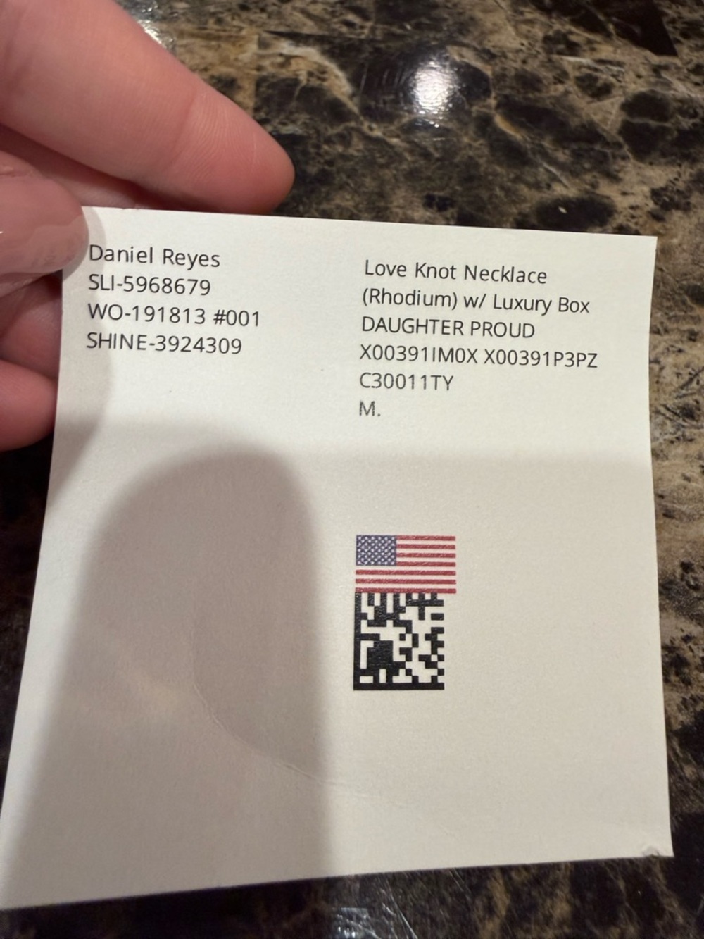 Love Knot Necklace - Picture 12 of 12